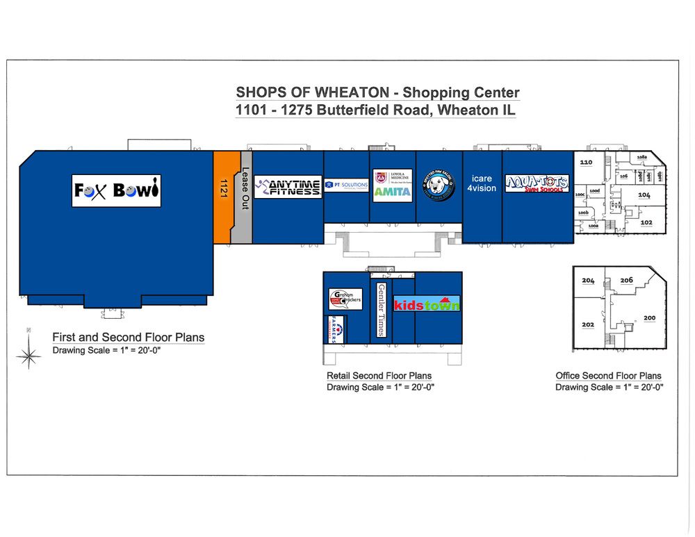 Shops of Wheaton: 1245 Butterfield Rd, Wheaton, IL 60189
